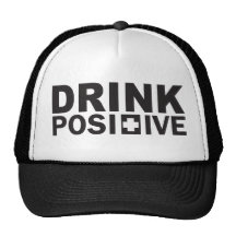 Gorra del positivo de la bebida