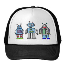 gorra del robot