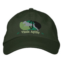 Gorra del salto del neumático de la agilidad de Vi Gorras Bordadas