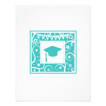 Gorra del tablero del mortero del graduado del azu comunicados personales 