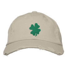 Gorra del trébol gorra bordada
