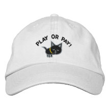 Gorra divertido del amante del gato gorras bordadas