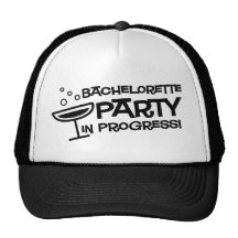 Gorra en curso del fiesta de Bachelorette