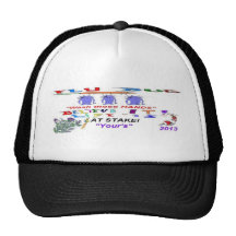 Gorra en juego del camionero del insecto de la gri