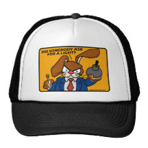 Gorra enojado 6 del conejito