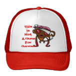 Gorra experimentado del mono
