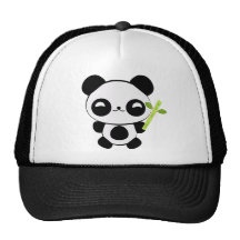 Gorra feliz de la panda del bebé