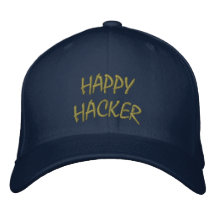 Gorra feliz del Equestrian del pirata informático Gorra De Béisbol Bordada