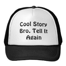 Gorra fresco del camión de Bro de la historia