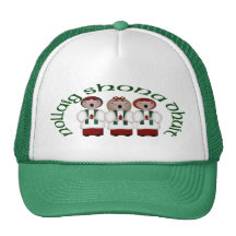 Gorra gaélico del coro del navidad