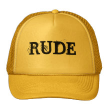 Gorra grosero de la malla