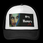 Gorra hambriento del camionero del "muchacho" (zom gorras