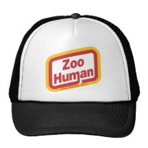 Gorra humano del camionero del parque zoológico