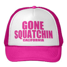 Gorra IDO de SQUATCHIN California (rosas fuertes)