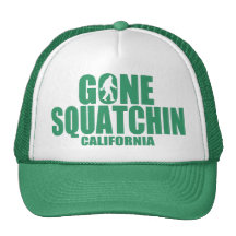 Gorra IDO de SQUATCHIN California Sasquatch (verde