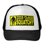 Gorra ido de Squatchy - encontrar Bigfoot