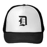 Gorra inglés viejo de encargo del camionero
