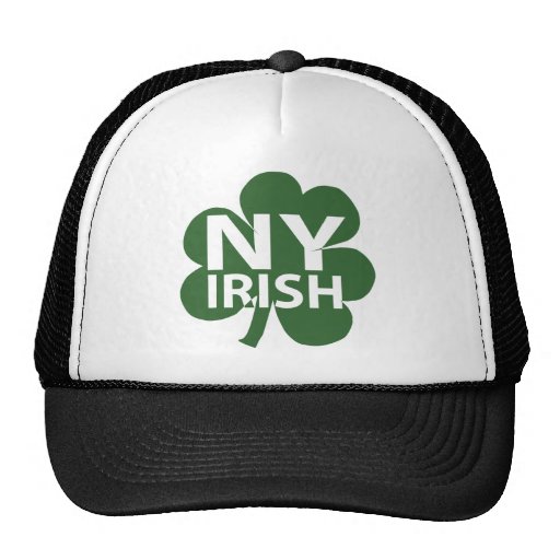 Gorra irlandés del camionero del trébol de Nueva Y