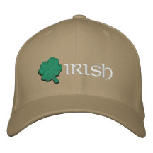 Gorra irlandés del trébol gorra de béisbol bordada