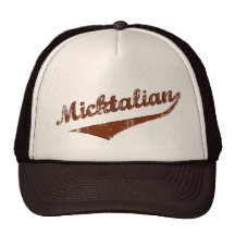 Gorra italiano irlandés divertido del vintage de M