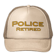 Gorra jubilado policía