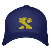 Gorra Limitado-Bordado X del barril Gorra De Beisbol