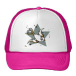 ¡Gorra lindo del camionero del tatuaje del trago!