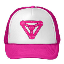 Gorra para mujer del escudo de la trinidad