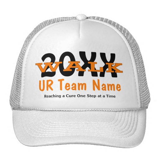 Gorra personalizado del paseo de la caridad