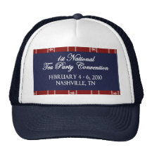 Gorra político del convenio nacional de la fiesta 