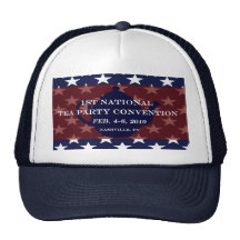 Gorra político del convenio nacional de la fiesta 