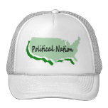 Gorra político del logotipo de la nación