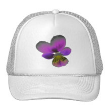 Gorra púrpura oscuro salvaje del pensamiento