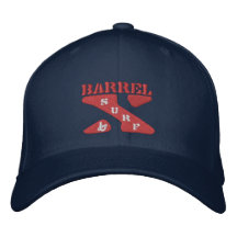 Gorra Resaca-Bordado X del barril Gorra De Beisbol