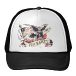 Gorra retro de América de la fiesta del té
