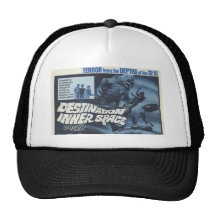 Gorra retro del poster del espacio interno del des