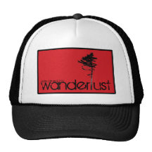 Gorra rojo del camionero de la caja
