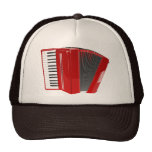 Gorra ROJO del camionero del ACORDEÓN