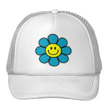 Gorra sonriente de la flor