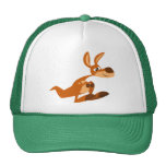 Gorra tonto del canguro del dibujo animado lindo