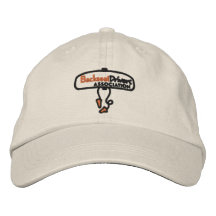 Gorras bordados del conductor de asiento trasero gorra bordada
