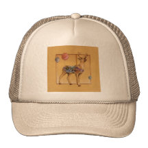 Gorras, casquillos - reno del carrusel o alces