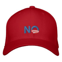 Gorras de la protesta de Obama Gorras De Béisbol Bordadas