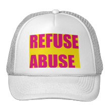 Gorras del camionero del abuso de la basura