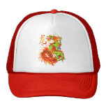 Gorras del dragón y del símbolo del Año Nuevo