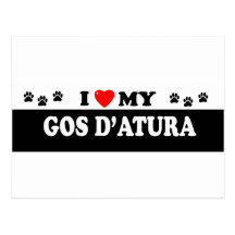 GOS D' ATURA Tarjeta Postal