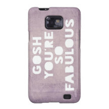Gosh, caja fabulosa del teléfono de la galaxia de  galaxy s2 carcasa