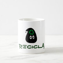 Gota recicla taza