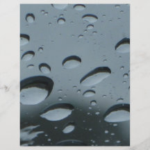 Gotas de agua tarjetones