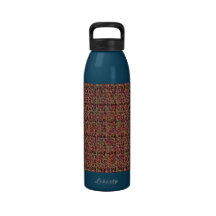 Gotas del arándano por Valxart Botellas De Agua Reutilizables
